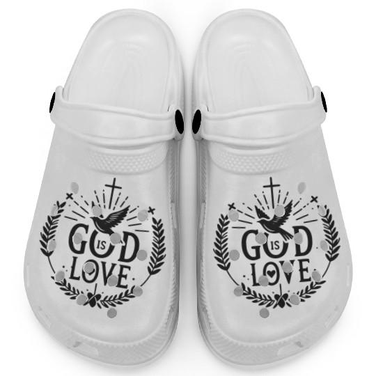 God is Love Clogs