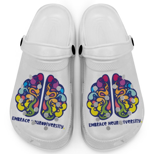 embrace neurodiversity Clogs