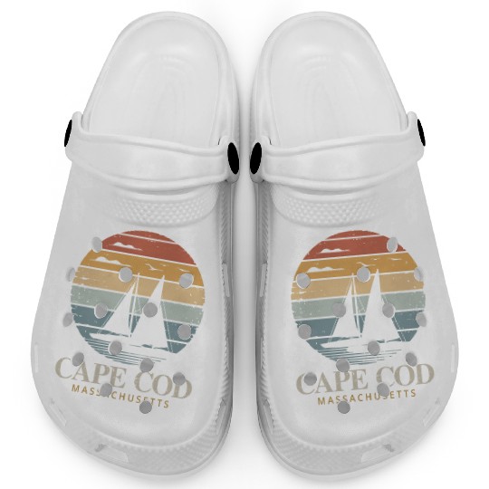 Cape Cod Vintage SunsetMassachusetts Sailing Clogs