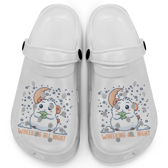 Guinea Pig Munching All Day, Wheeking All Night Clogs