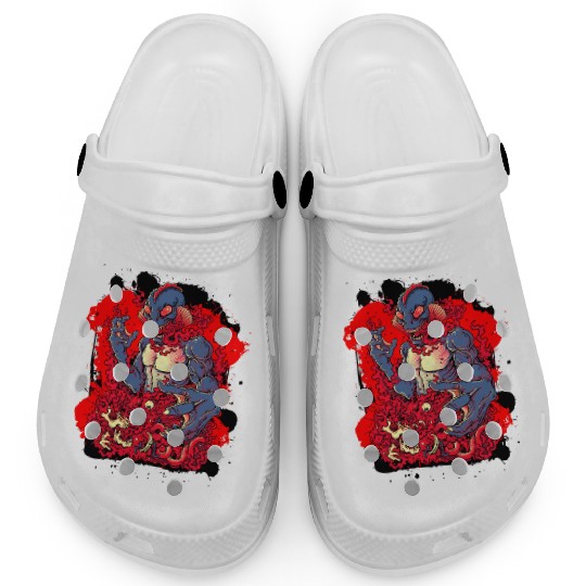 Fantasy Horror Creature - Death Lagoon Clogs