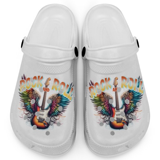 Rock and Roll - Guitar Clogs