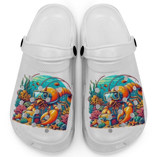 Shrimp Exploration-Underwater Adventure Clogs