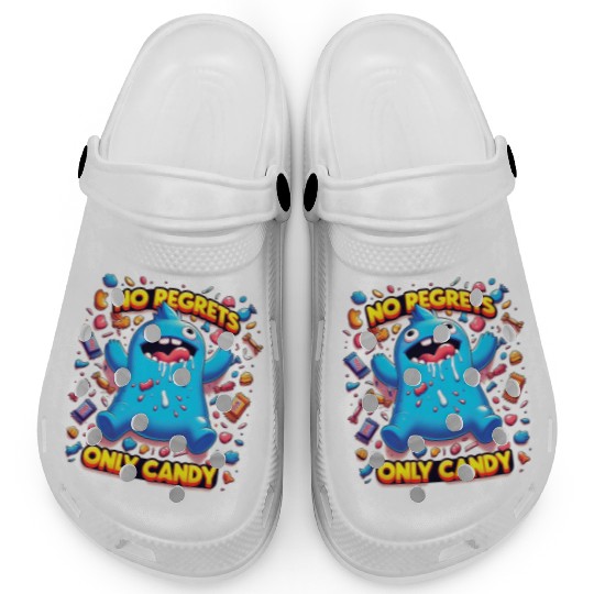 No Regrets Only Candy Clogs