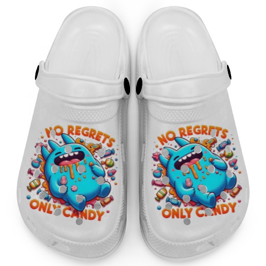 Disneyland Stitch Halloween No Regrets Only Candy Clogs