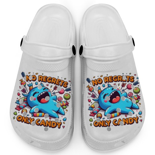 Disneyland No Regrets Only Candy Clogs
