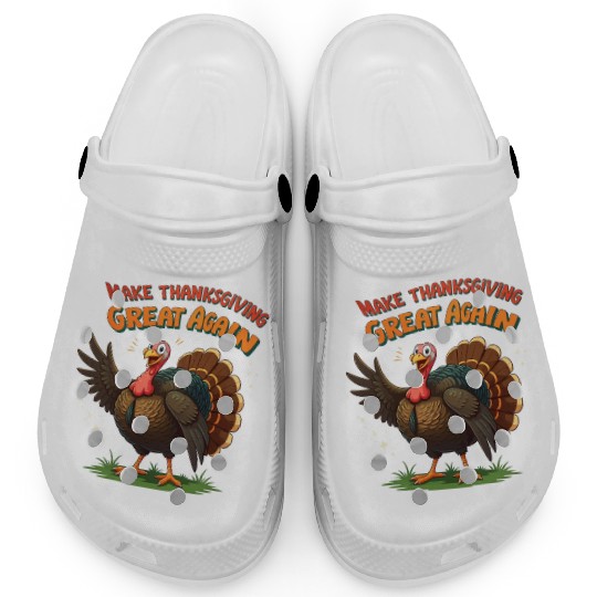 make thanksgiving great again Clogs