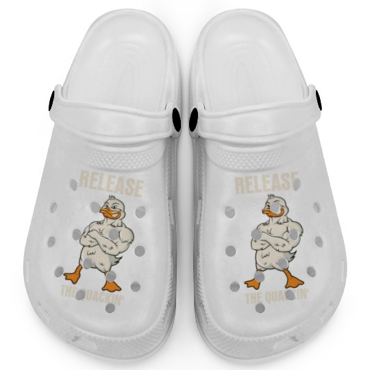 Release The Quackin Duck Gym Bodybuilder Clogs