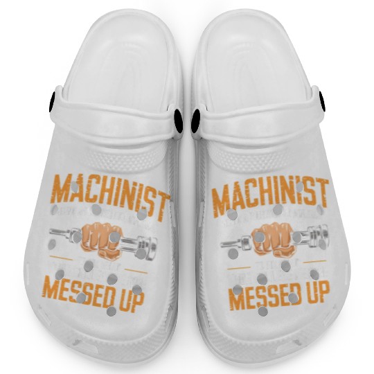 Machinist Using A High School Diploma Clogs