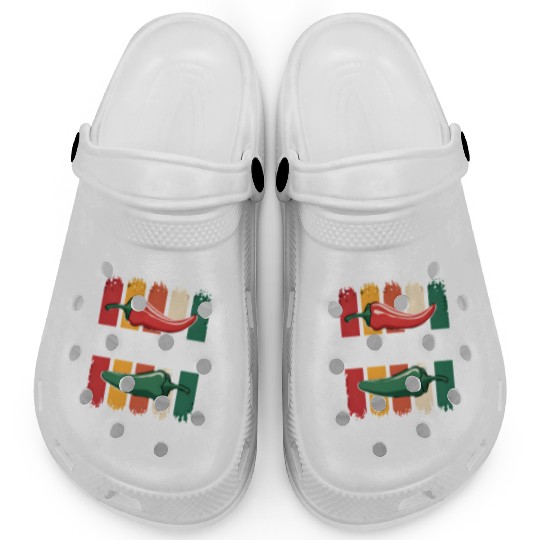 Chili Pepper Retro Vibe Clogs
