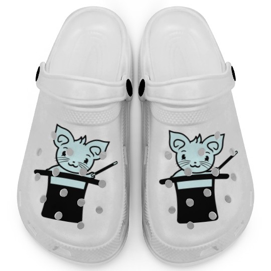 Magical Enchanted Top Hat Cylinder Wizard Cat Sir Clogs
