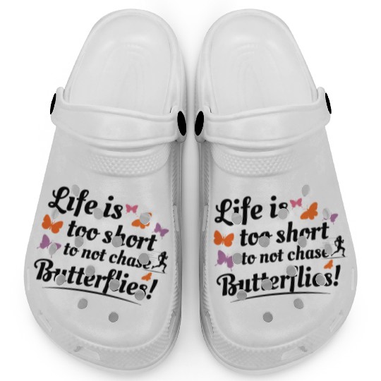 Butterfly Butterflies Insect Collector Entomology Clogs