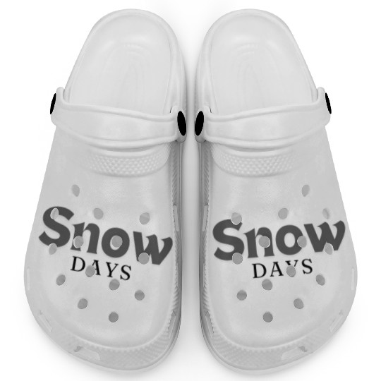 Winter Charm Clogs - Snow Days