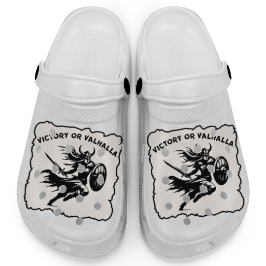 Shield Maiden Victory Or Valhalla LIKE US ON FB # Clogs