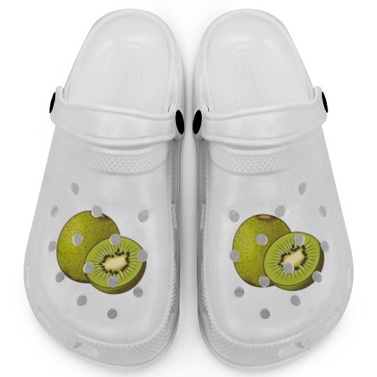 Funny Saying Fruit Pun Kiwi Be Friends Clogs