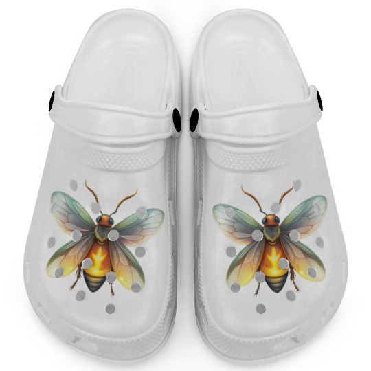 Shiny Firefly Clogs