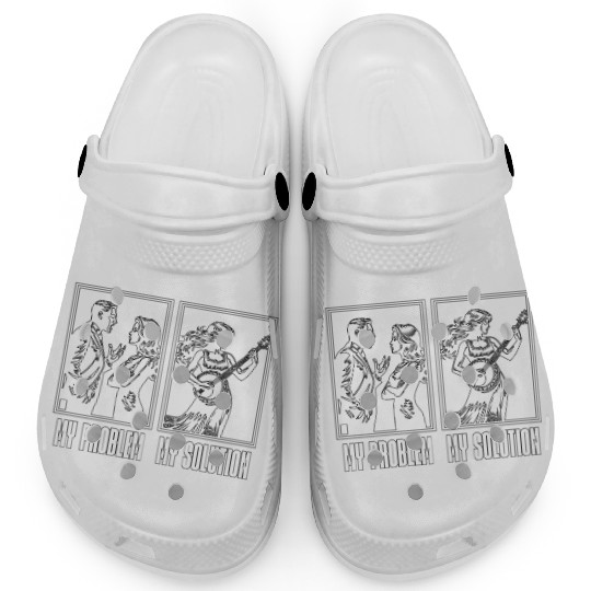 Bluegrass Music My Problem My Pictogram Mom Dad Clogs