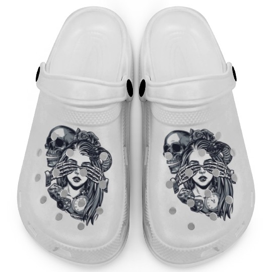 Chicano Street Art Clogs