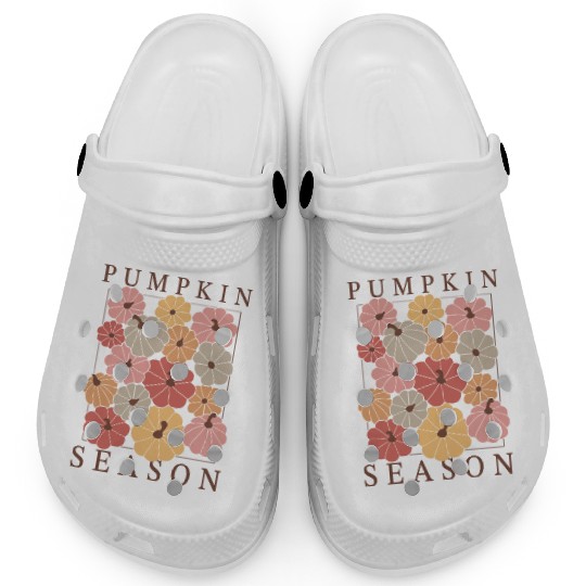 Boho Pumpkin Season: Fall Vibes & Autumn Charm Clogs