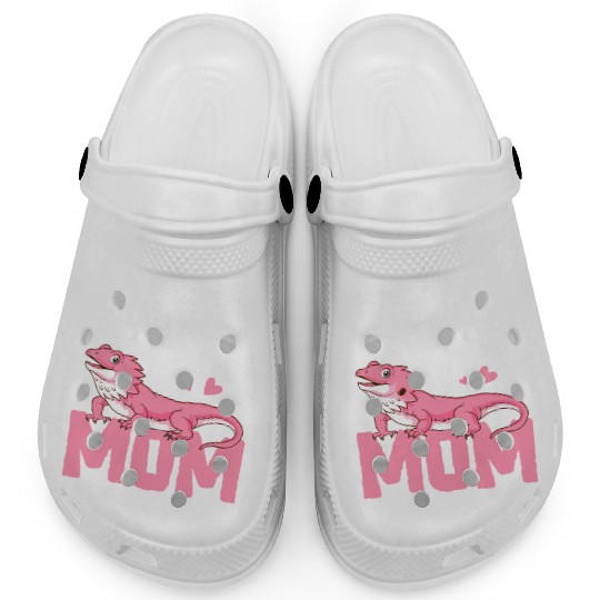 Bearded Dragon Mom Lizard Lover Clogs