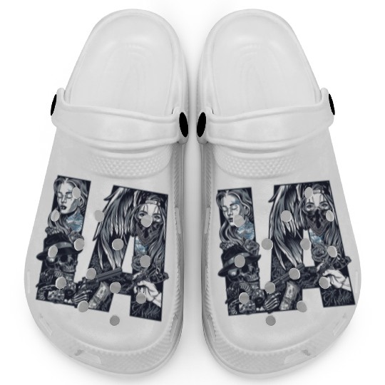 LA Chicano Cholo Los Angeles Clogs