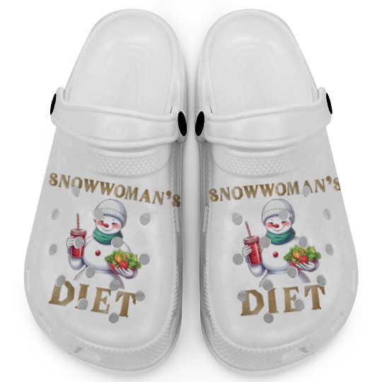 Snowwoman's Sweet and Salty Cravings Clogs