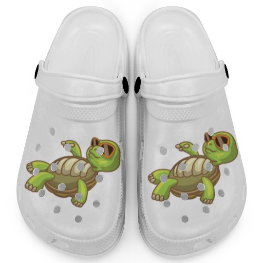 Sea Turtle Ocean Beach Relaxing Turtle Clogs
