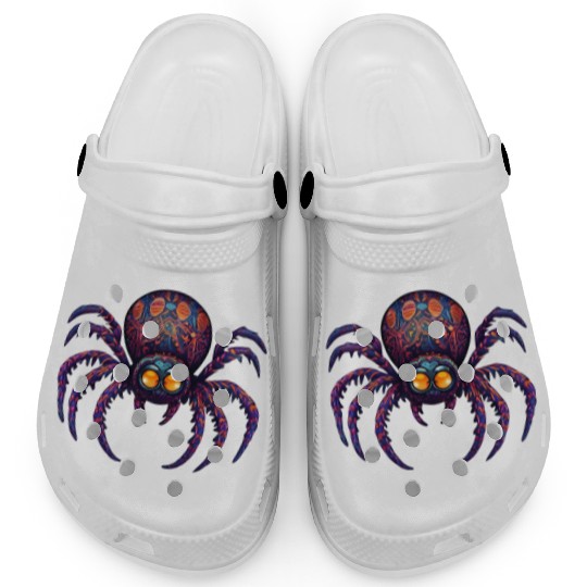 Halloween Spider Alebrije Clogs