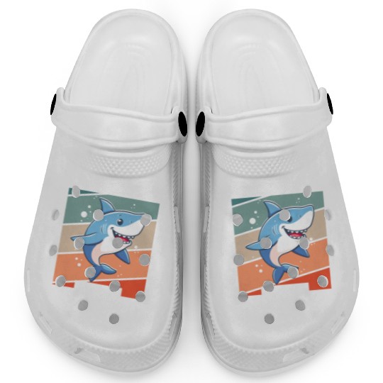 Funny Shark Design | Animal Shark Clogs