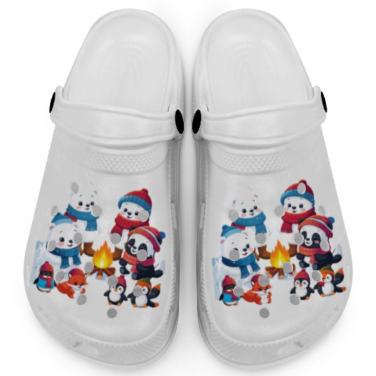 Winter Wonderland Critters Clogs