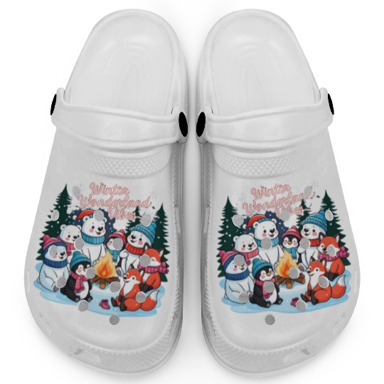 Winter Wonderland Snowflake Clogs