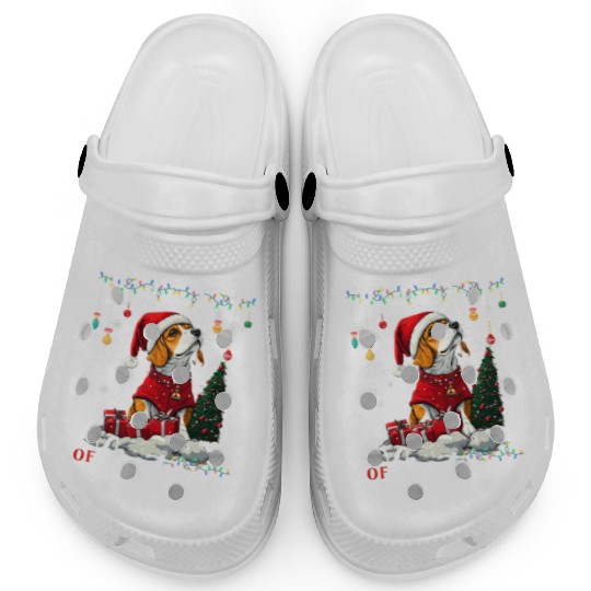 Beagle Christmas Tree Lights Decorations Dog Lover Clogs