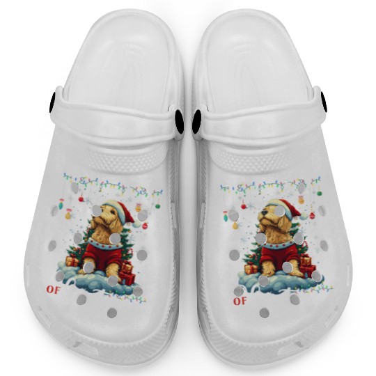 Golden Retriever Christmas Tree Decorations Dog Clogs