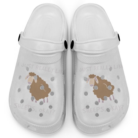 Really Like Sheeps Farmer Farming Clogs