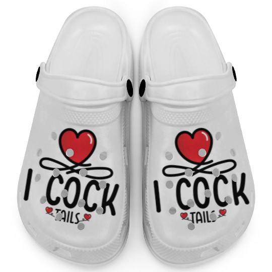 Funny I Love Cocktails 5 Clogs