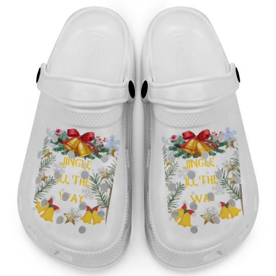 Christmas Cheer in a cup Funny Christmas on Bella Clogs