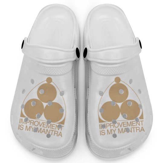 Kaizen Improvement Is My Mantra Philosophy Clogs