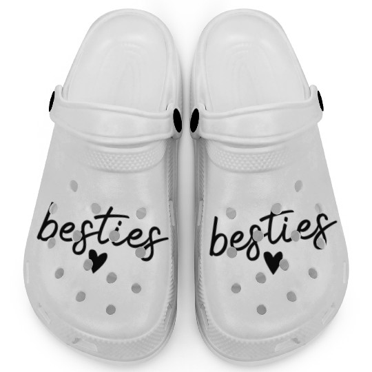 Besties Best Friend Cute Best Friend Besties Clogs