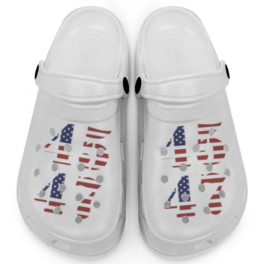 Trump 45 47 Clogs