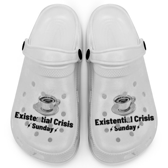 Existential Crisis, Funny Philosophy Major Clogs