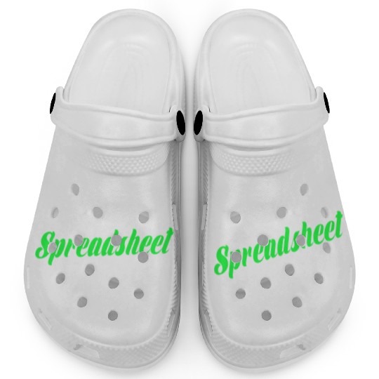 Funny Excel Spreadsheets Lover 5 Clogs