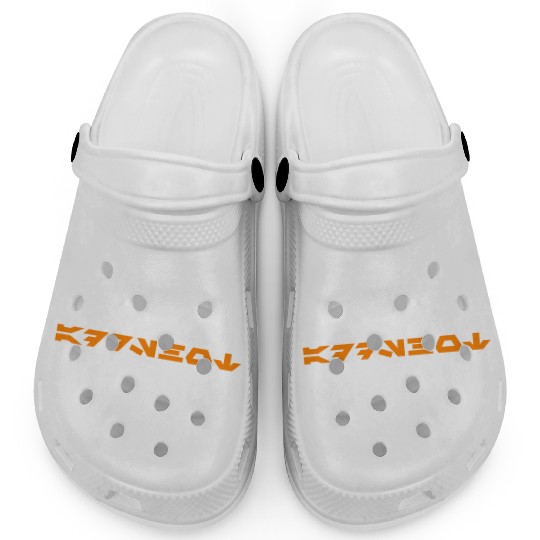 addshot Aurebesh Orange Clogs