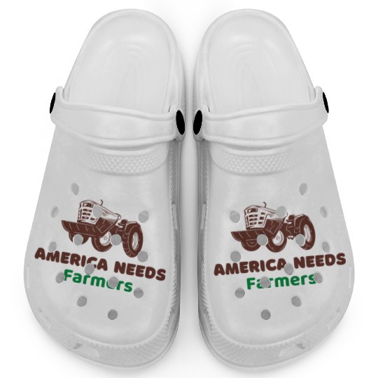 America Needs Farmers Clogs