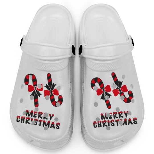 Merry Christmas Tree with Stars Clogs