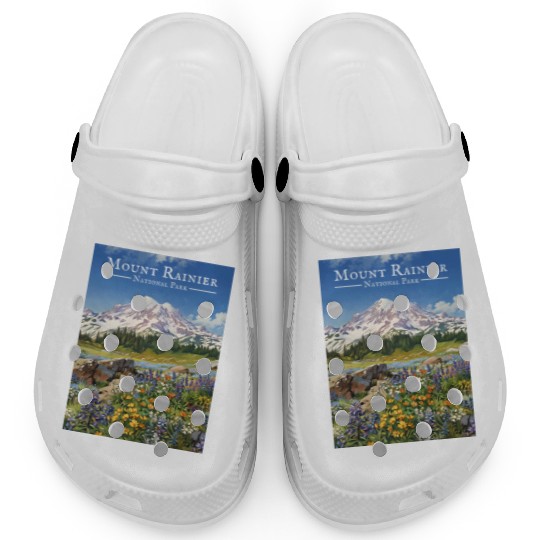 Mount Rainier Paradise Meadows Clogs