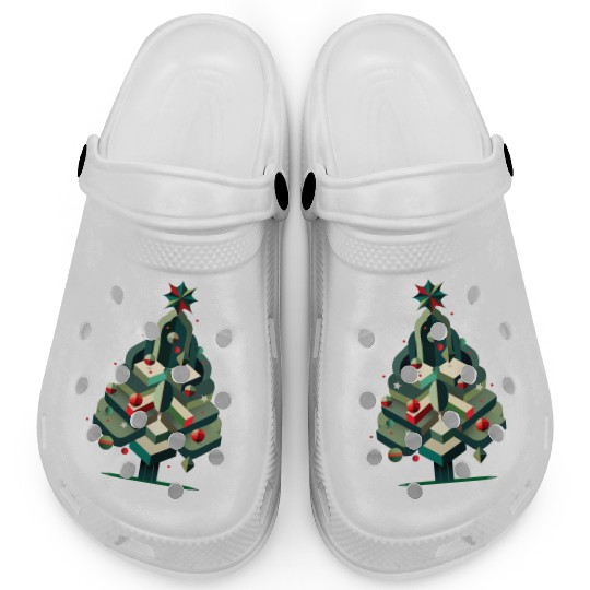 Modern Christmas tree - elegance for the holidays Clogs