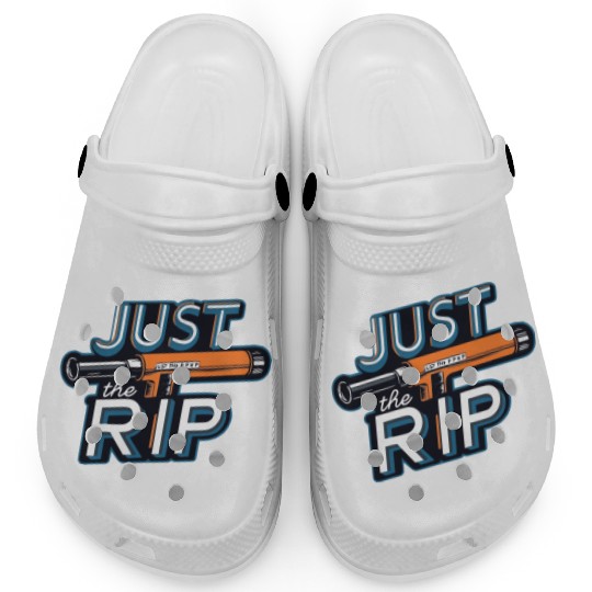 Just the Rip – Vintage welder sticker Clogs