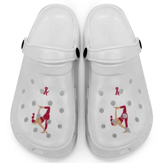 Yoga Pants & Candy Canes Christmas Yoga Clogs