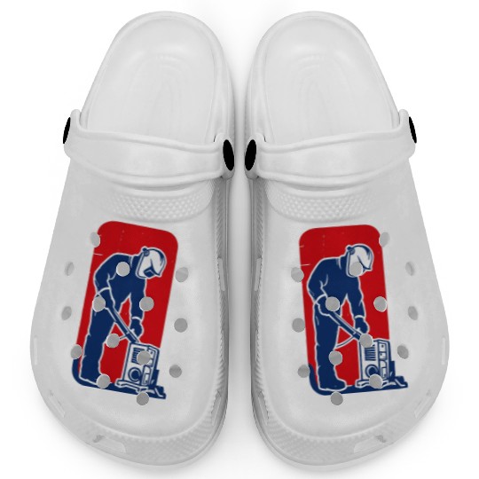 major league welder sticker Funny Welder League Clogs