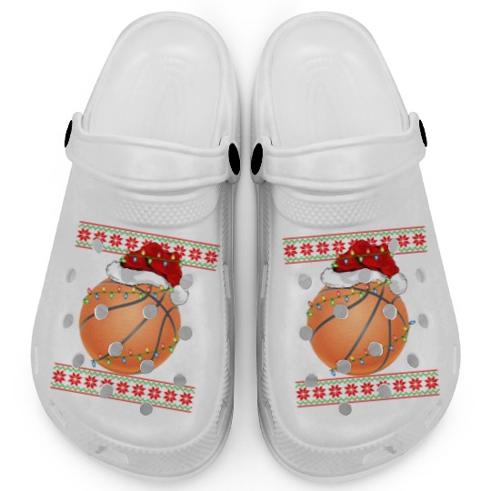 Basketball Player Christmas Clogs